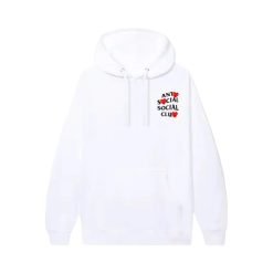 ASSC X Comme Des Garcons White Hoodie