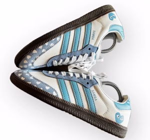 Adidas Samba x Comme Des Garçons Sky Blue