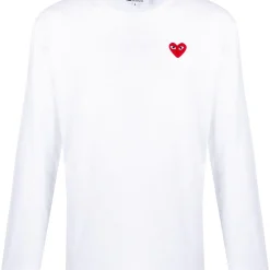 CDG Long Sleeve Play Hearts