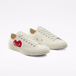 Comme Des Garcons Play x Converse Chuck 70 Low White