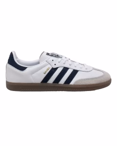 Comme Des Garcons Adidas Samba White Navy
