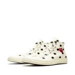Converse Red Heart Polka