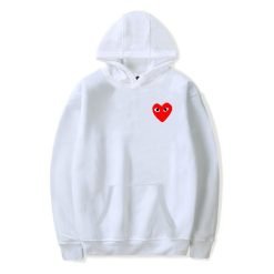 CDG Small Heart Pullover Hoodie