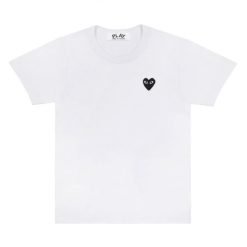 Basic T-Shirt White with Black Emblem