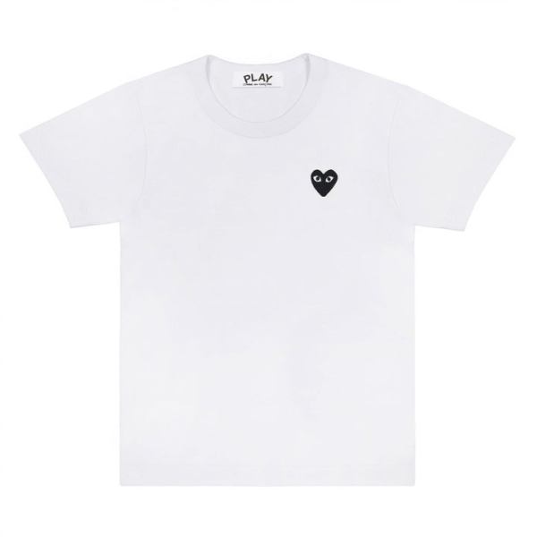 Basic T-Shirt White with Black Emblem Basic T-Shirt White with Black Emblem