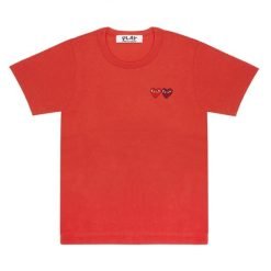 Play Basic T-Shirt Two Emblems Red