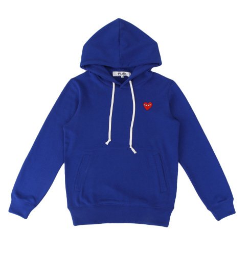 Blue Play Pullover CDG Hoodie Blue Play Pullover CDG Hoodie
