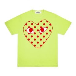 Play Red Spotted Heart Screenprint Tee