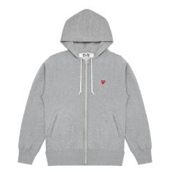 Play Small Emblem Zip Hoodie CDG