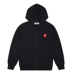 Play Zip Hoodie With Red Family Heart