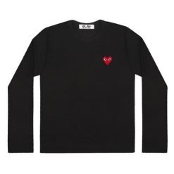 Red Play Comme Des Garcons ls (Black)